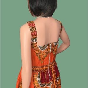 GATHERED WAIST DRESS